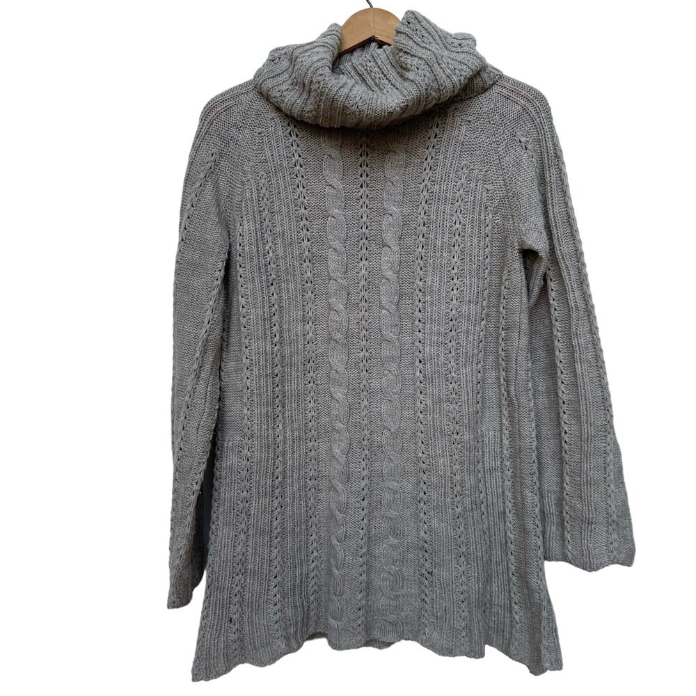 Peregrine by J.G. Glover Pure New Wool Cable Knit Sweater - XL - Made in England